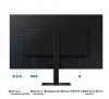 Samsung Monitor 37 cali ViewFinity S80D VA 3840x2160 UHD 16:9 1xHDMI 1xDP 3xUSB-A 5ms PinP^PbyP 60Hz HAS+PIVOT płaski 3YOn-Site
